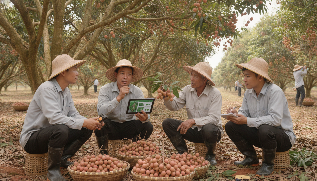 Người trồng vải trở thành 'bác sĩ cây trồng': Chuyện không còn lạ ở Lục Ngạn