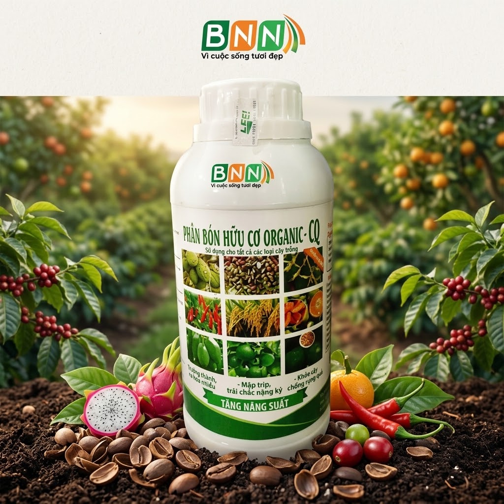 Chế phẩm sinh học Organic – CQ (tròn)